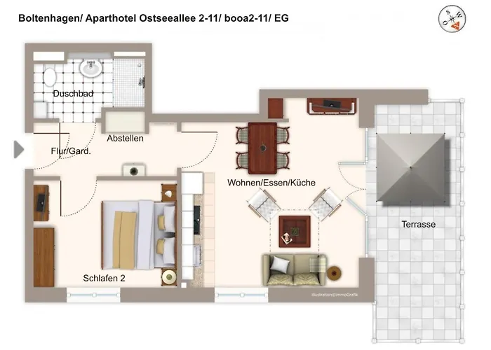 شقة Ostseeallee Ostseeallee 2-11 4*